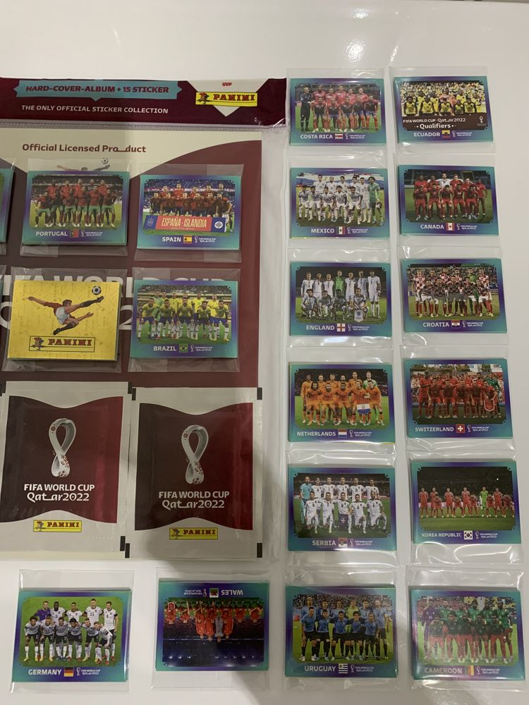 COLEÇÃO COMPLETA QATAR 2022 ( capa dura )