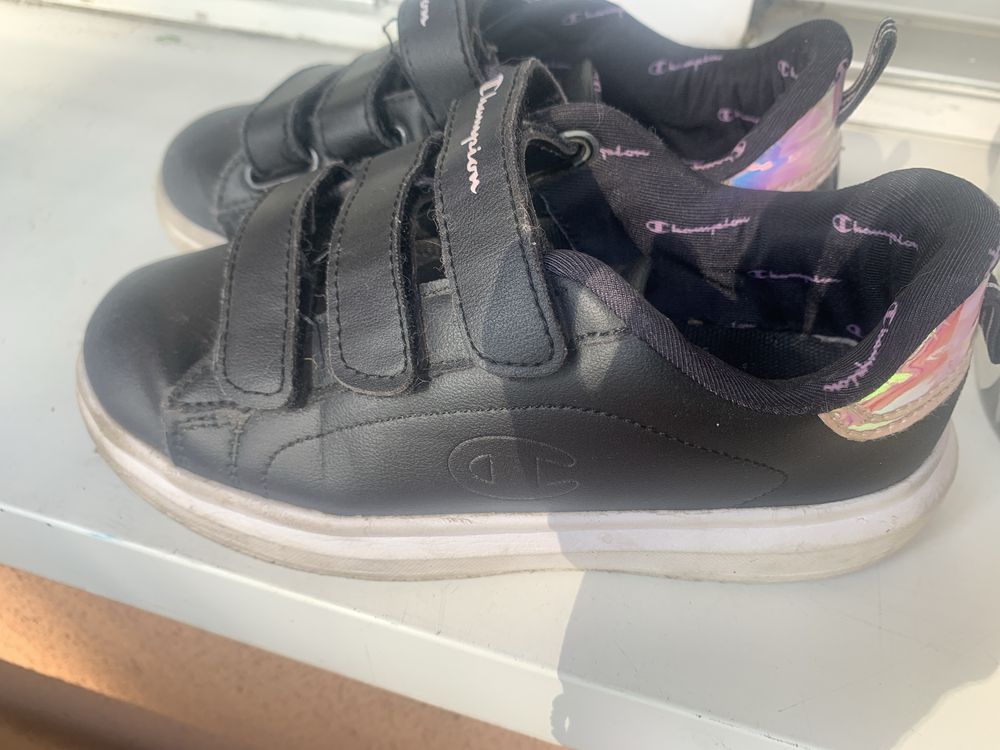 Czarne adidasy Champion dla dziewczynki r 32