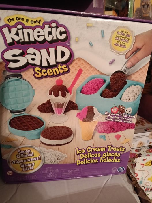Kinect Sand areia mágica fábrica de gelados