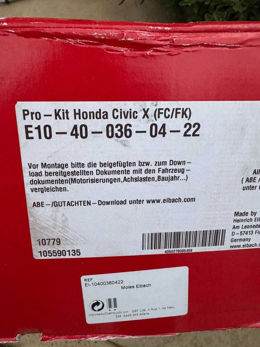 Rodas 5/114.3/ 19 com pneus e molas nunca montadas com todas as notas