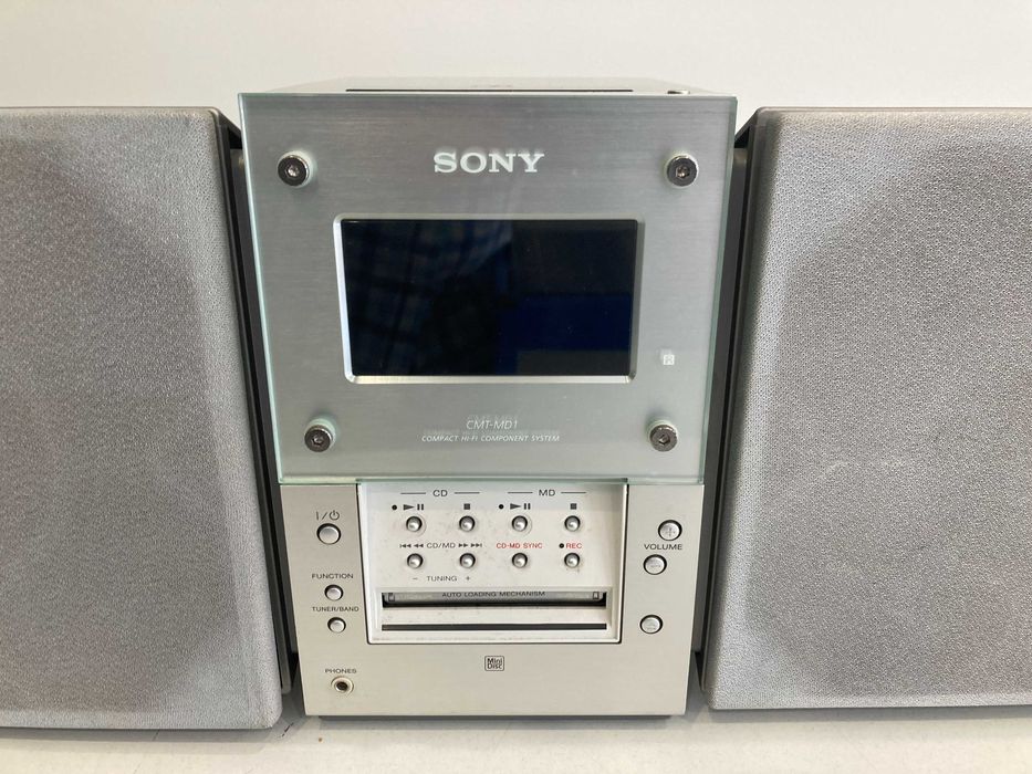Aparelhagem Sony CMT-MD1 Mini Hi-Fi System Compact MINI DISC minidisc