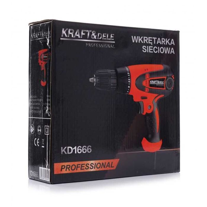 Wkrętarka ELEKTRYCZNA 230V 900W  podświetlenie LED Kraft&Dele kd1666