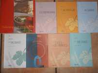 culinária- lote de 8 livros de cozinha,hélio loureiro autografado