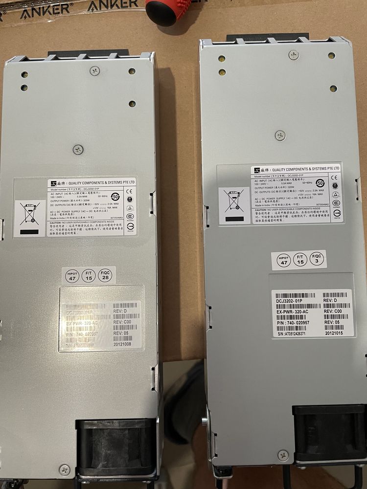 Комутатори (світчі) Juniper EX4200-48T, 8 POE