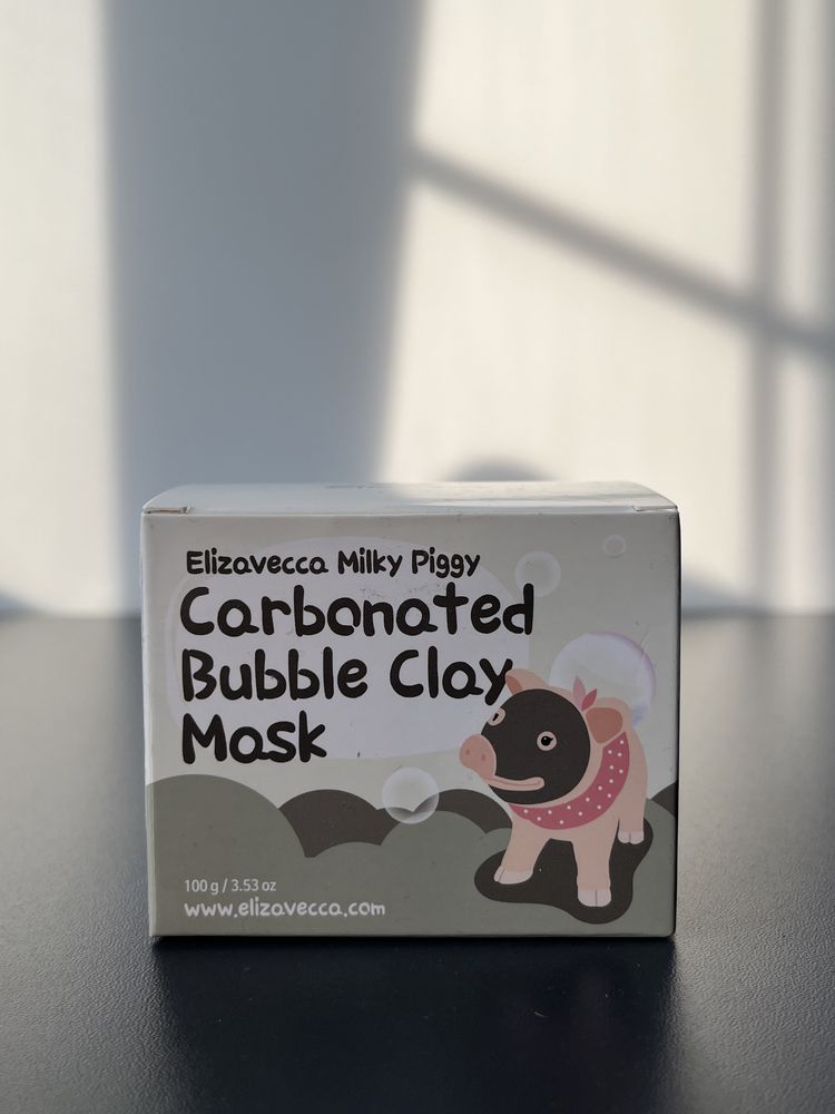 Маска для лица Elizavecca Milky Piggy Carbonated Bubble Clay Mask