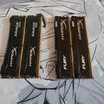 RAM 16GB HyperX Fury/Savage 4x4GB (Fury 3200Mhz/Savage 2133Mhz)
