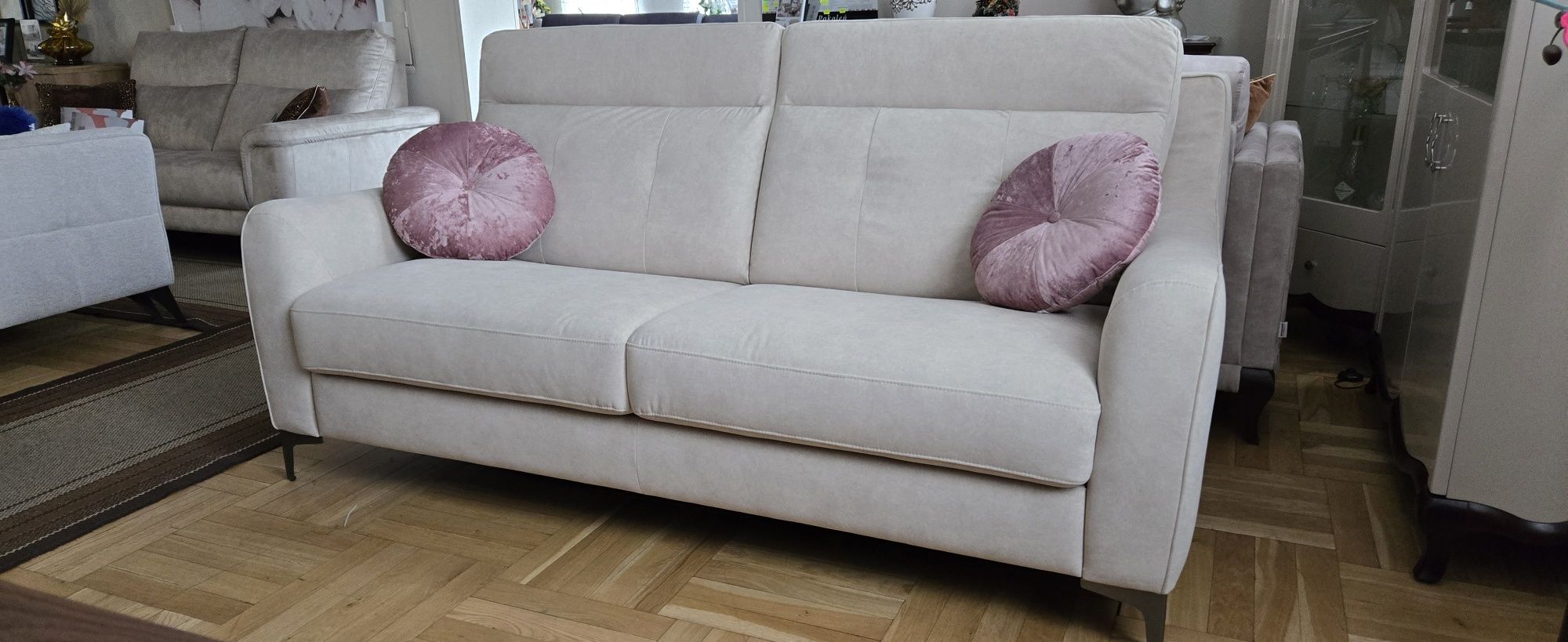 Sofa ze spaniem na materacu stelaż włoski CAMOMILLA Vero