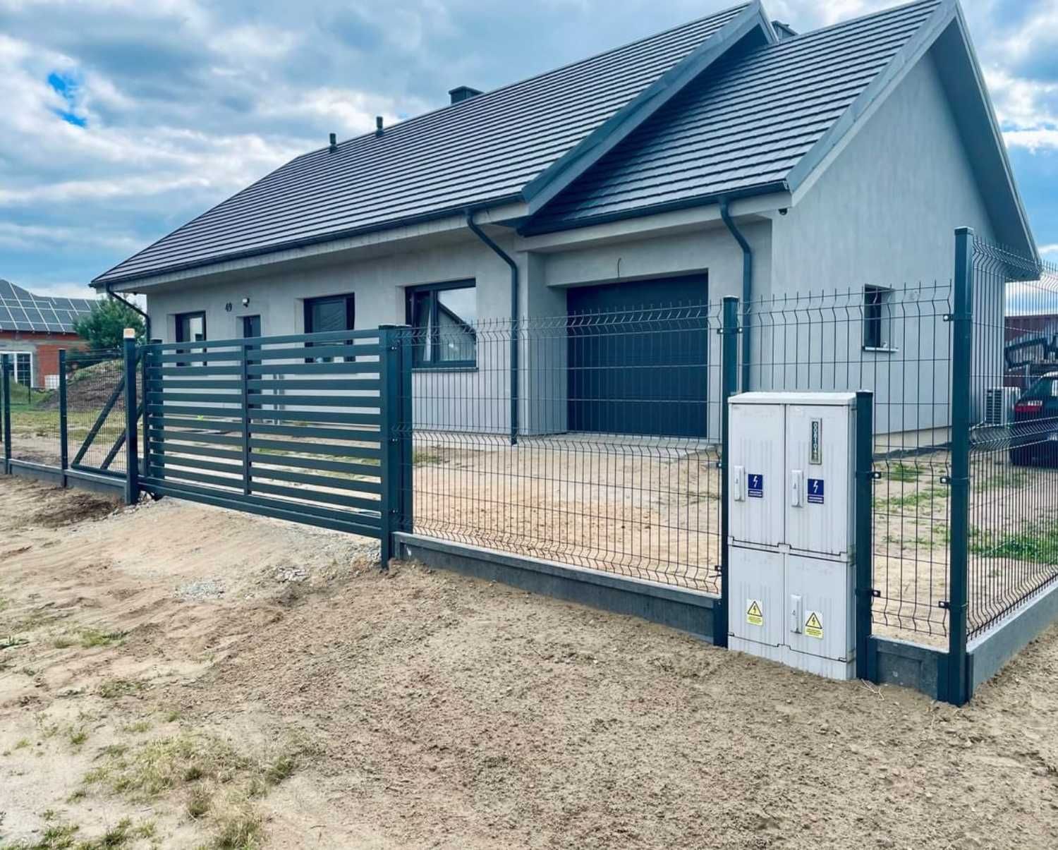 Ogrodzenie Panelowe 3d Transport Podmurówka Najtaniej Montaż Brama
