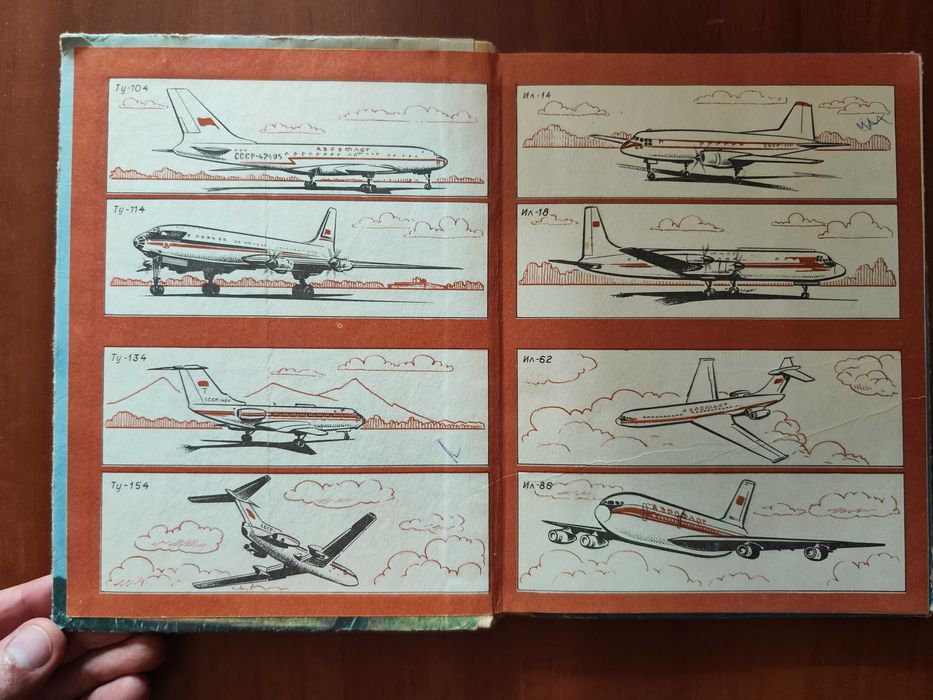 Простейшие авиамодели Ермаков A. 1984 г.