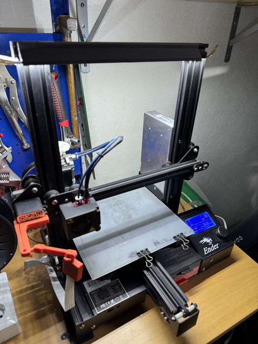 Impressora 3D Creality Ender 3 pro com extras