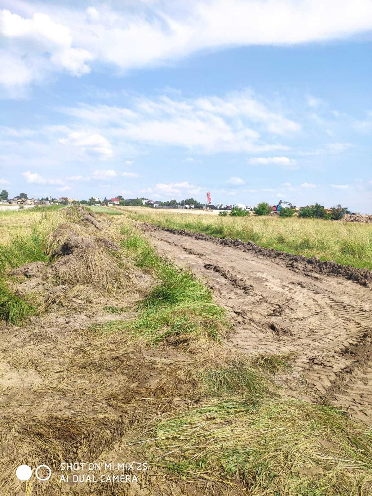 Ziemia ogrodowa prosto z pola nie "ulepszana" Kielce Bilcza trawnik