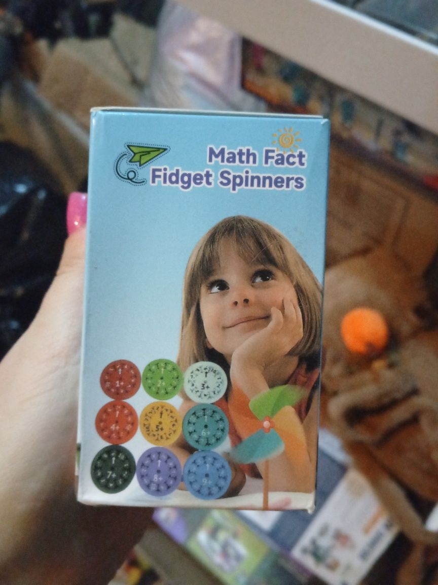 Zestaw matematyczne fidget spinner