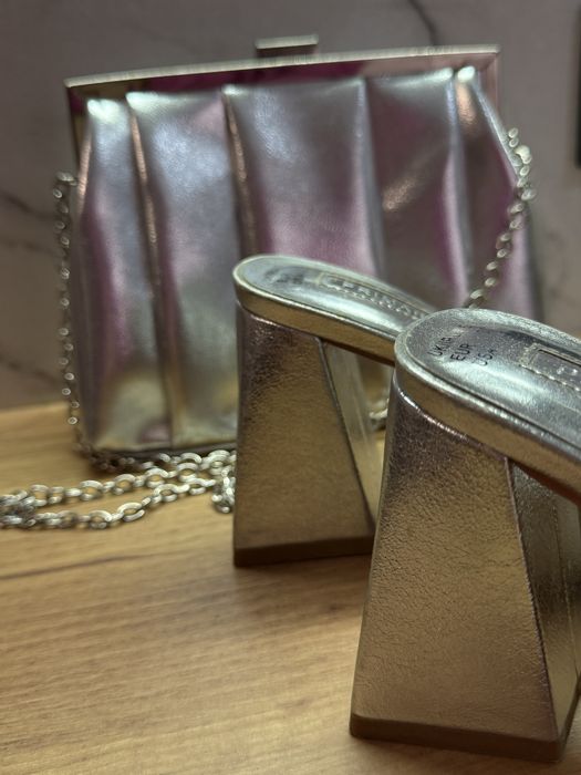 Комплект мюли и сумка