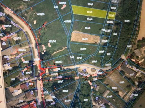 Działka  rolna ,letniskowa  Rudno Dolne gm Nowe Brzesko