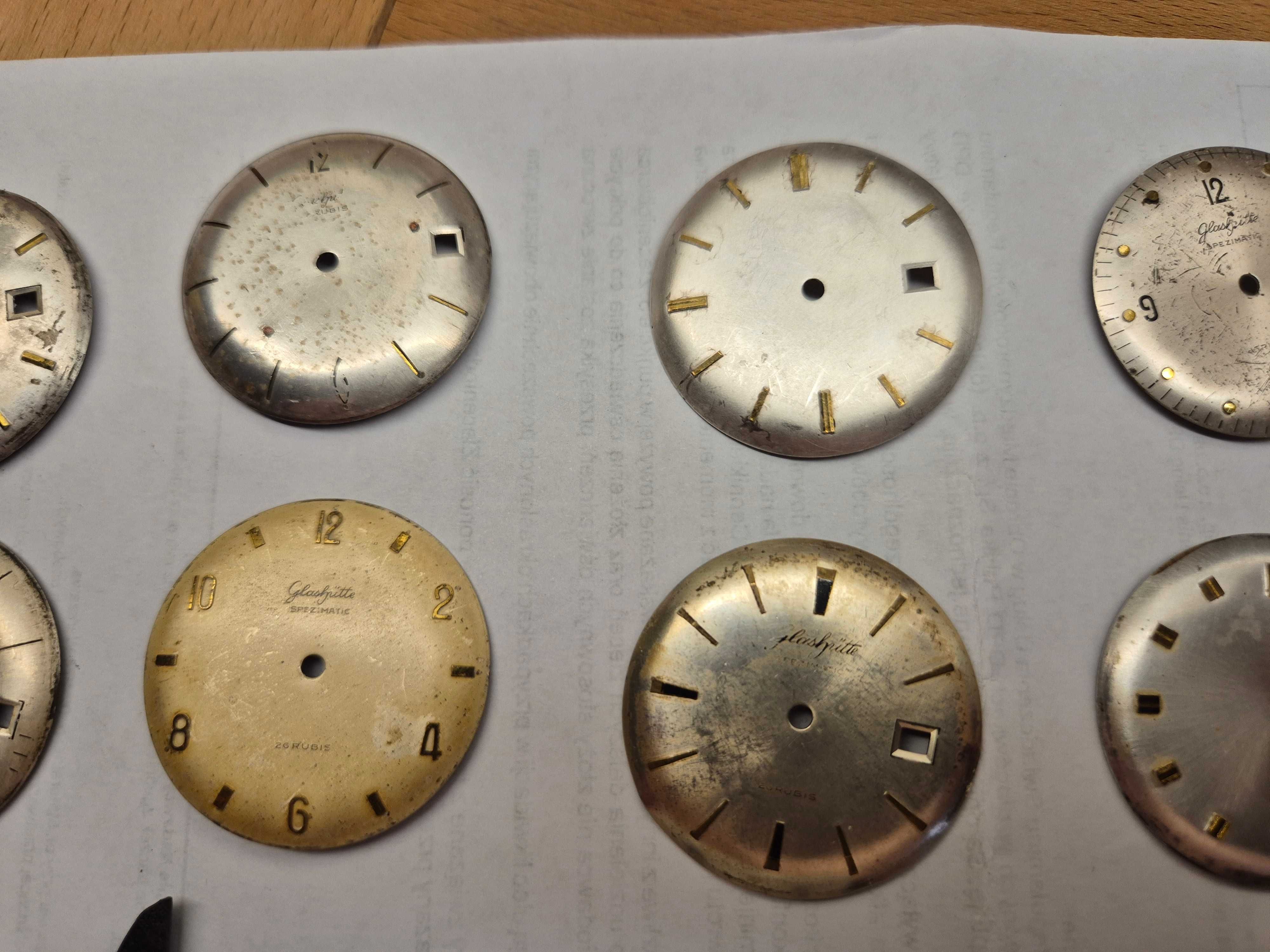 Tarcza *Glashutte* 8 szt