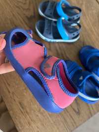 Детские сандали Crocs, Adidas