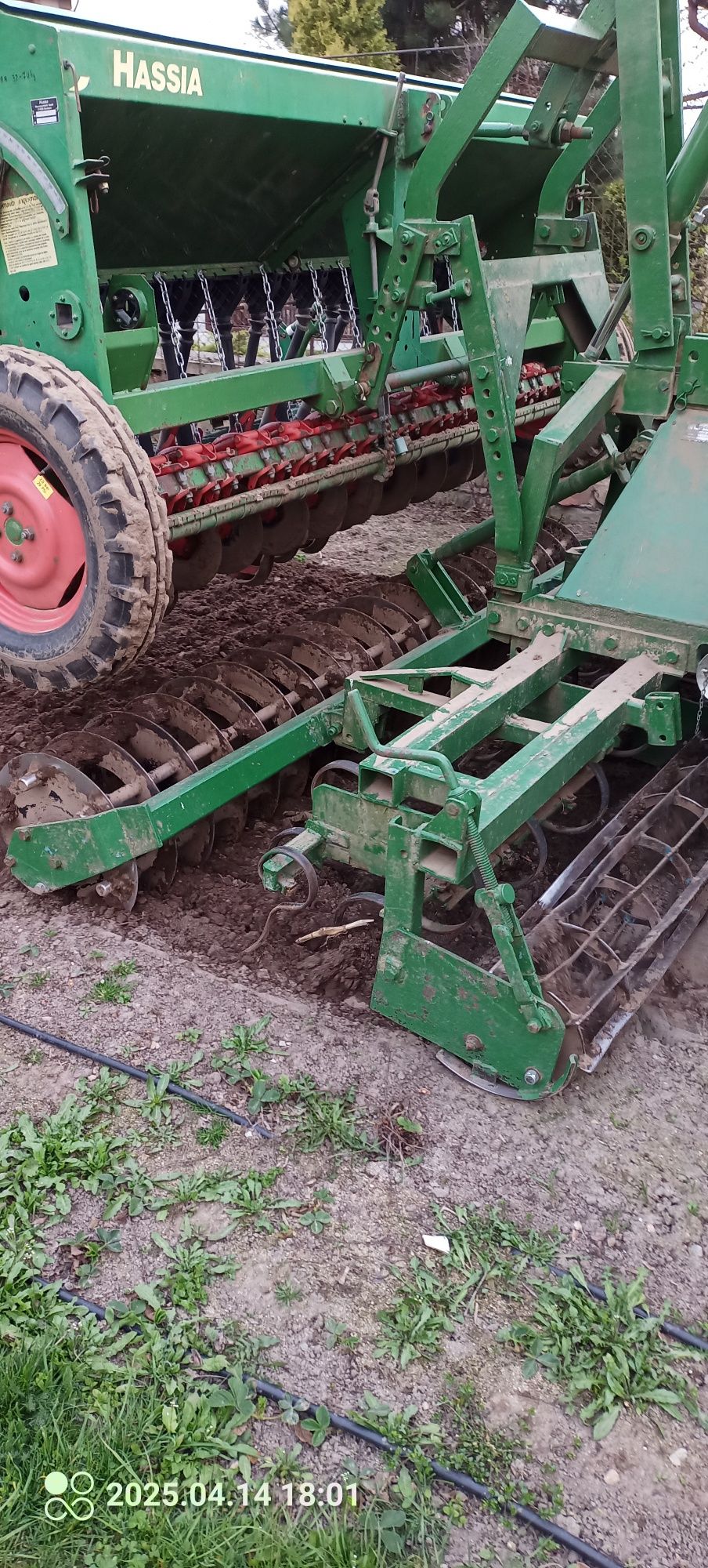 Agregat uprawowo-siewny, siewnik talerzowy Hassia, lemken, kongskilde