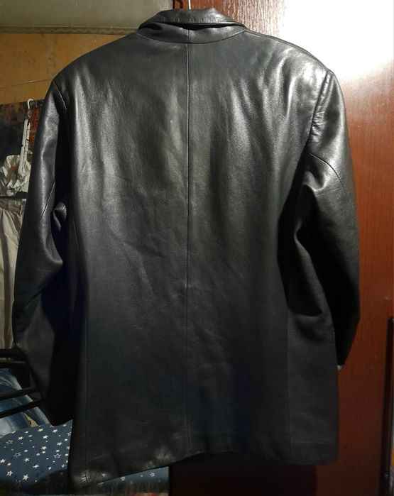 Новый лайковый пиджак, кожанка, кожаная демисезонная куртка.