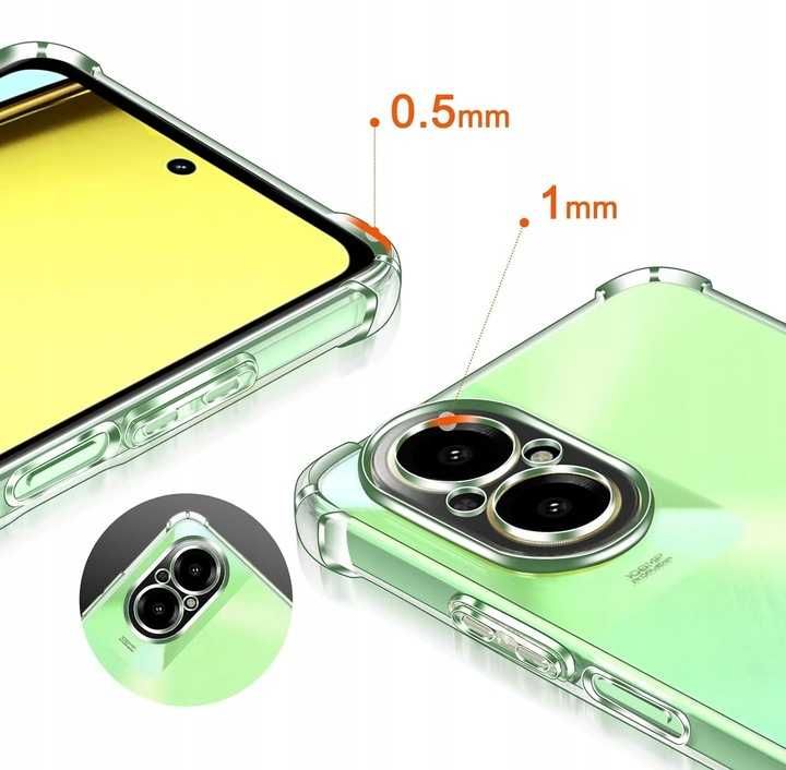 Etui Anti-Shock do Realme C67 4G + Szkło Hartowane