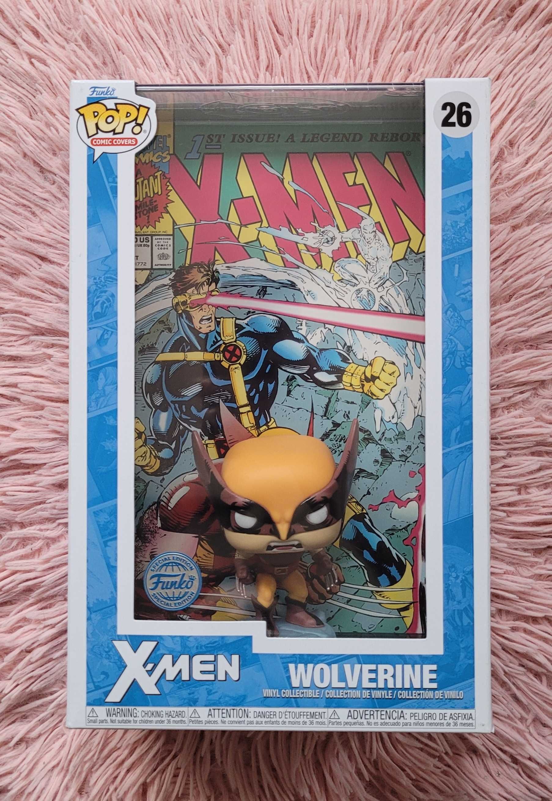Funko POP! WOLVERINE Cover X-Men Marvel Comics Limited Series #26