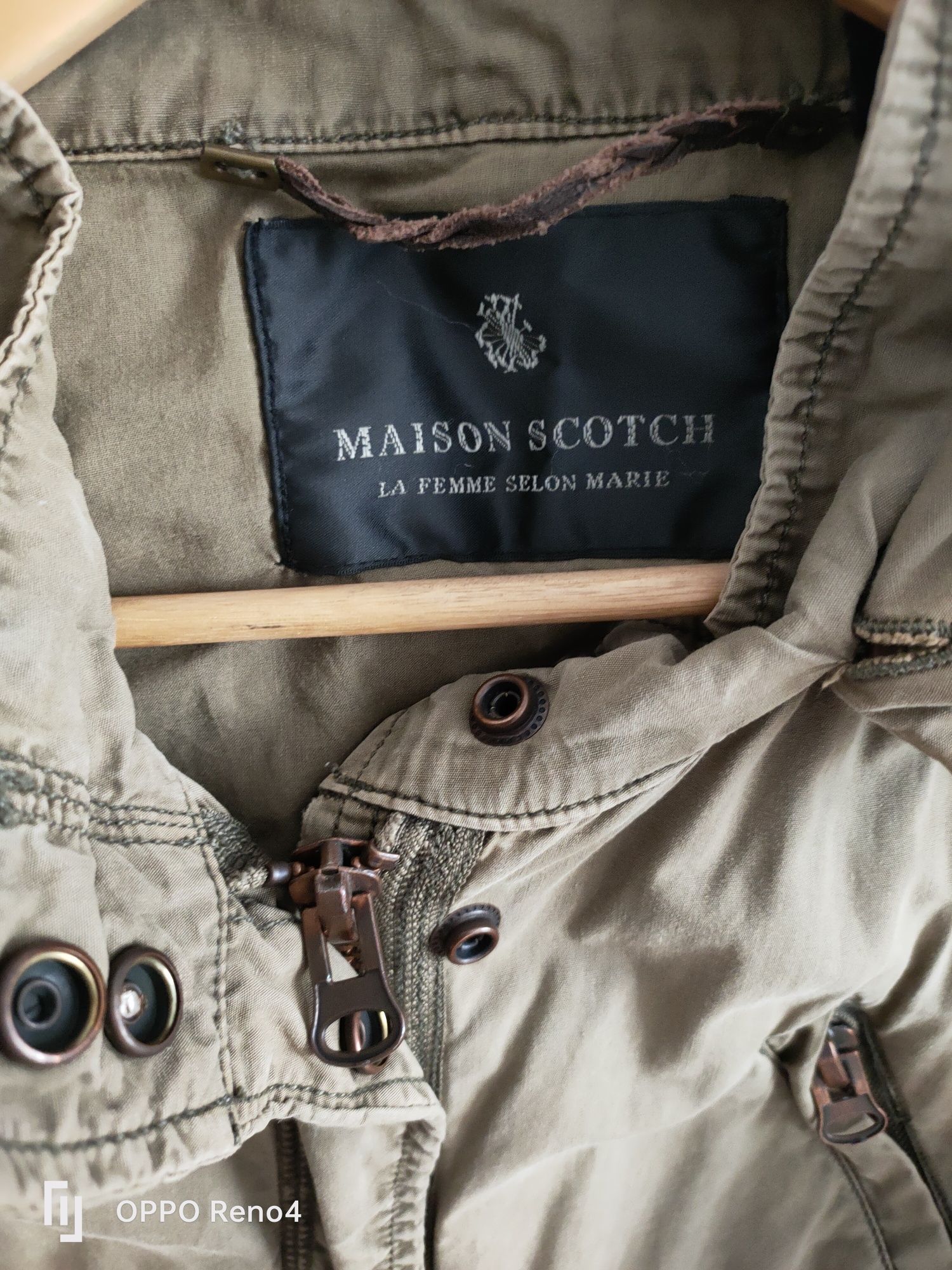 Damska kurtka parka przejściówka Maison Scotch M