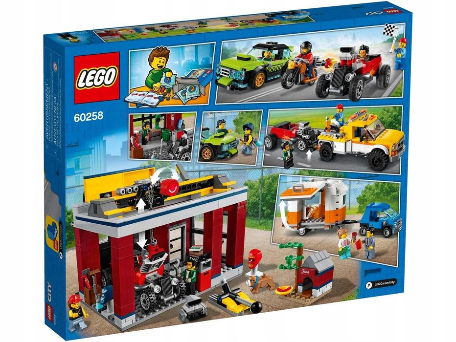 LEGO City - 60258 Warsztat tuningowy - Nowe