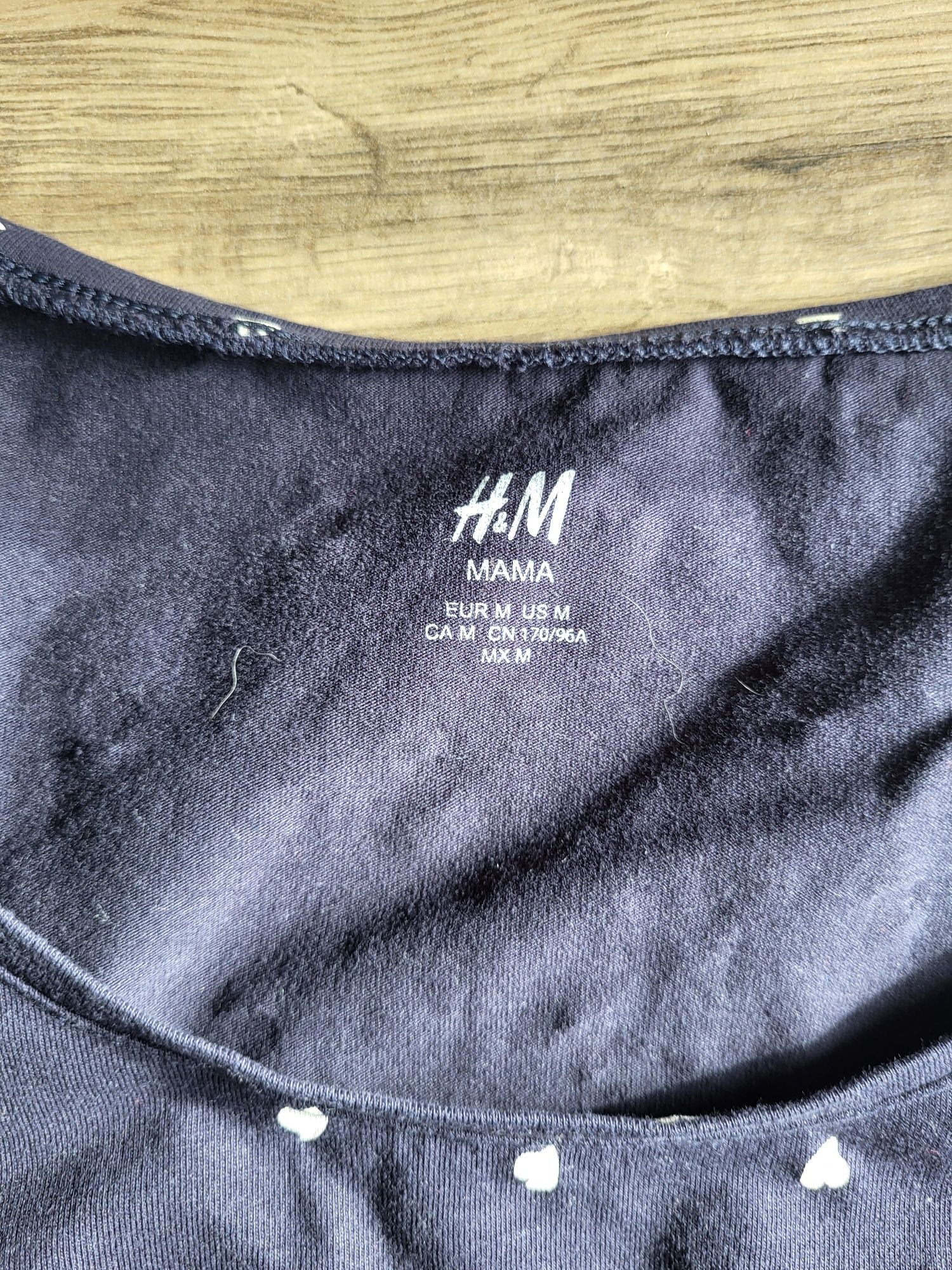 Ciążowa bluzka h&m w serduszka
