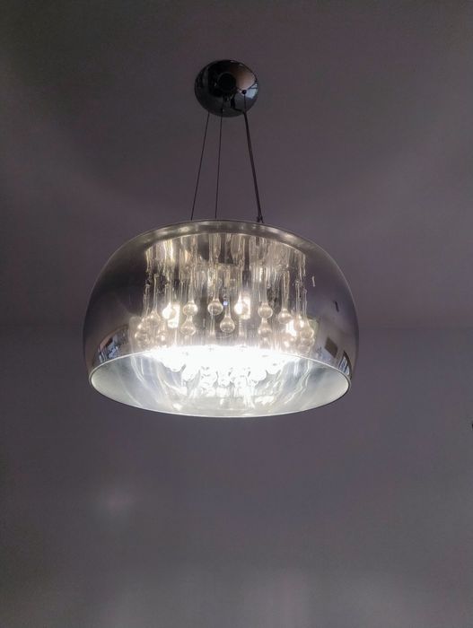 Lampa Glamour srebrna