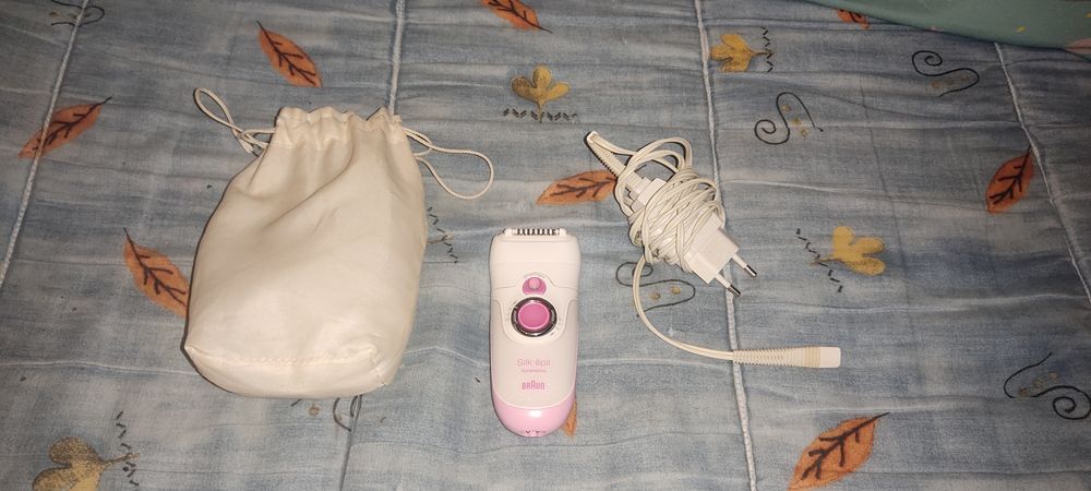 Máquina depilação braun