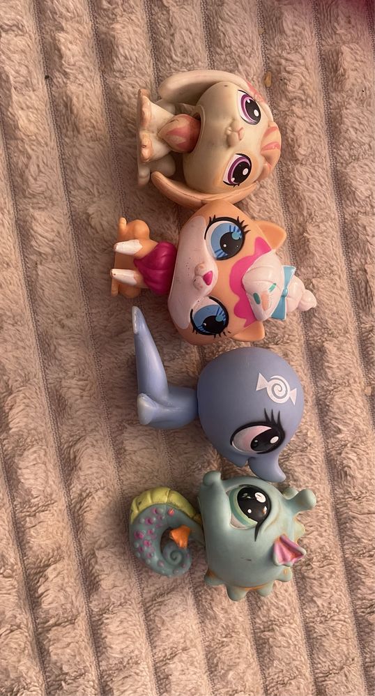 Littlest pet shop lps 4 figurki