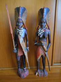Estátuas Decorativas Guerreiros Africanos