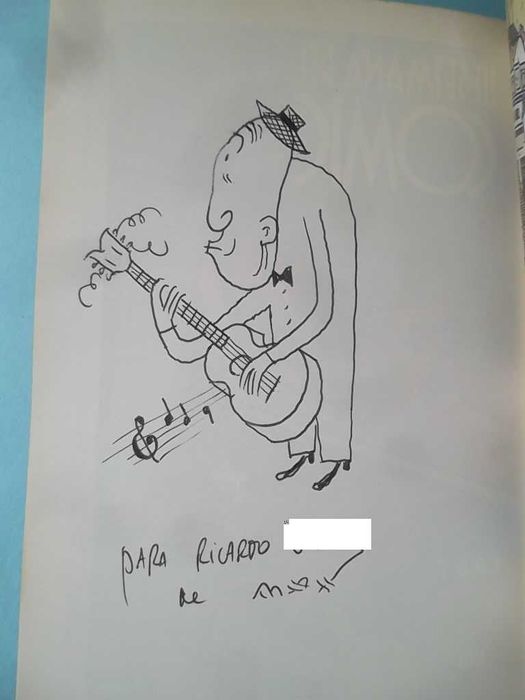MAX - Artbook com obras inéditas, com desenho e dedicatória do autor.