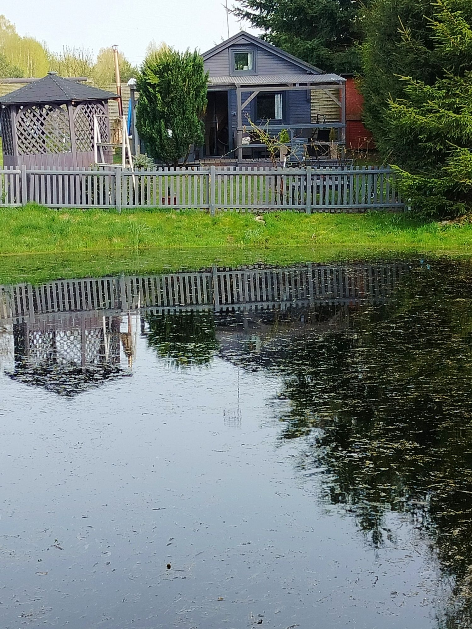 Domek  na Kaszubach,BALIA JACUZZI,  nad stawem kaszuby, Stężyca