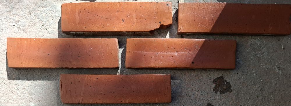 PŁYTKI cięte  - CEGŁA rozbiórkowa - PIĘKNE!