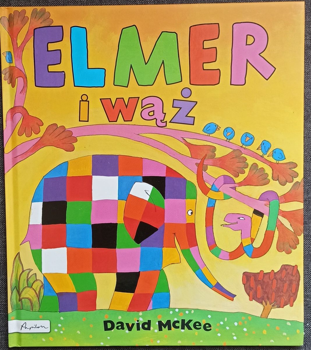 Elmer i wąż David McKee