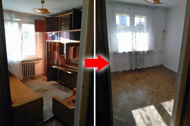 WYWÓZ MEBLI- gabarytów opróżnianie mieszkań, garaży, piwnic, utylizacj
