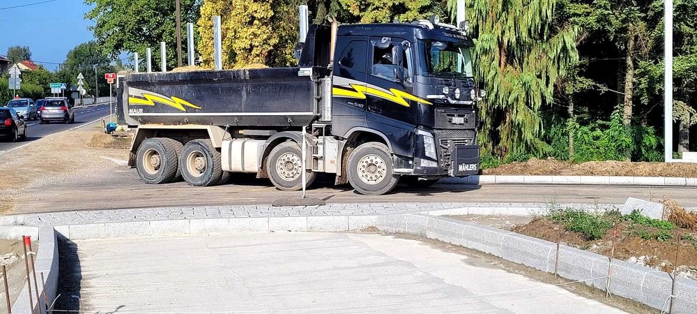 Wynajem Ciężarowy Kiper Wywrotka Wywrotki Ciężarówka Stała współpraca