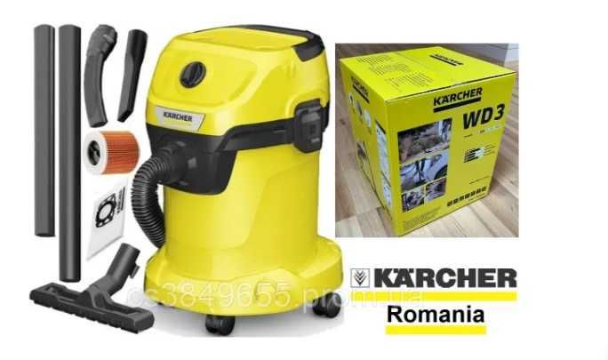Господарський пилосос Karcher WD 3 V-17/4/20/с Німеччини