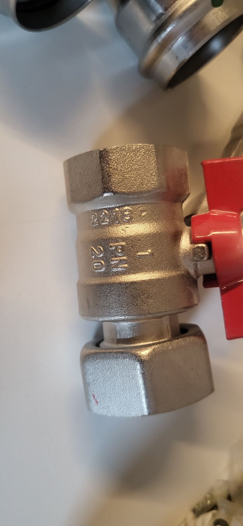 Kształtki kolana viega inox 28 ,35 zawór 1 cal