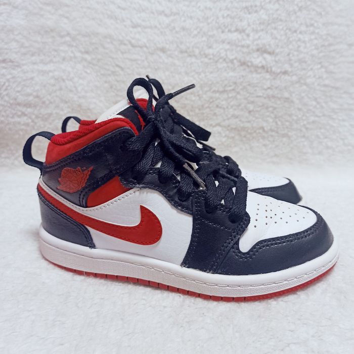 Nike Jordan Шкіряні Високі кросівки для хлопчика дівчинки, 29.5 розмір