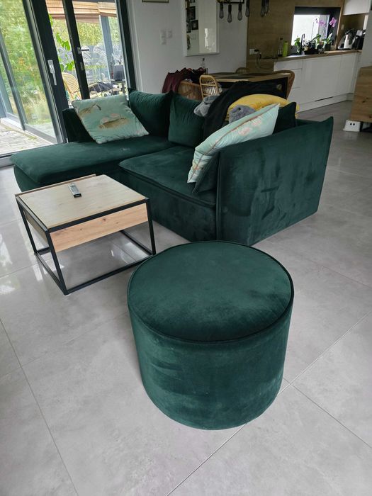 REZERWACJA Kanapa narożna rozkładana że schowkiem