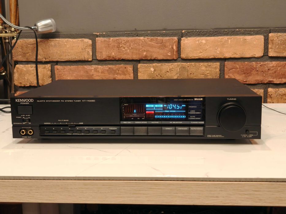 KENWOOD KT-1100SD ! Flagowy tuner radiowy