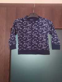 Bluza dresowa bawełniana ocieplana rozmiar 98 Sinsay