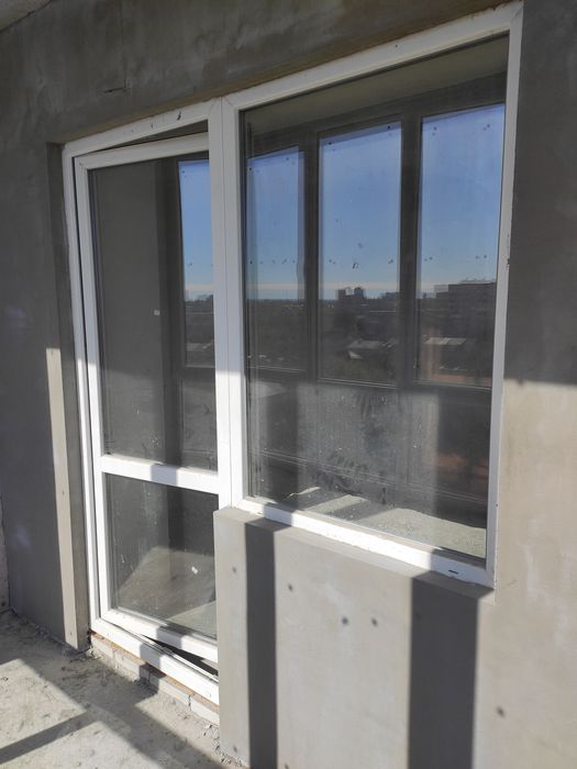 Балконный блок (дверь+окно)