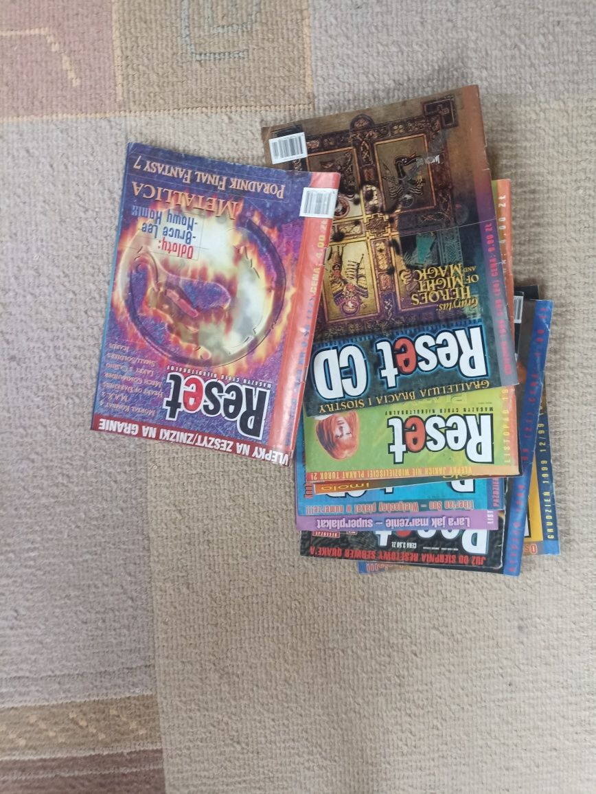 Magazyny Reset CD różne numery