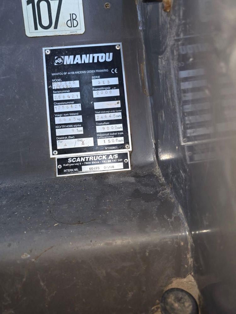Ładowarka teleskopowa Manitou MLT 845