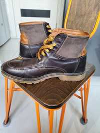 Кожаные мужские ботинки Canguro. Весна
