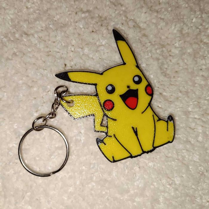 Pikachu | Porta chaves impresso 3d