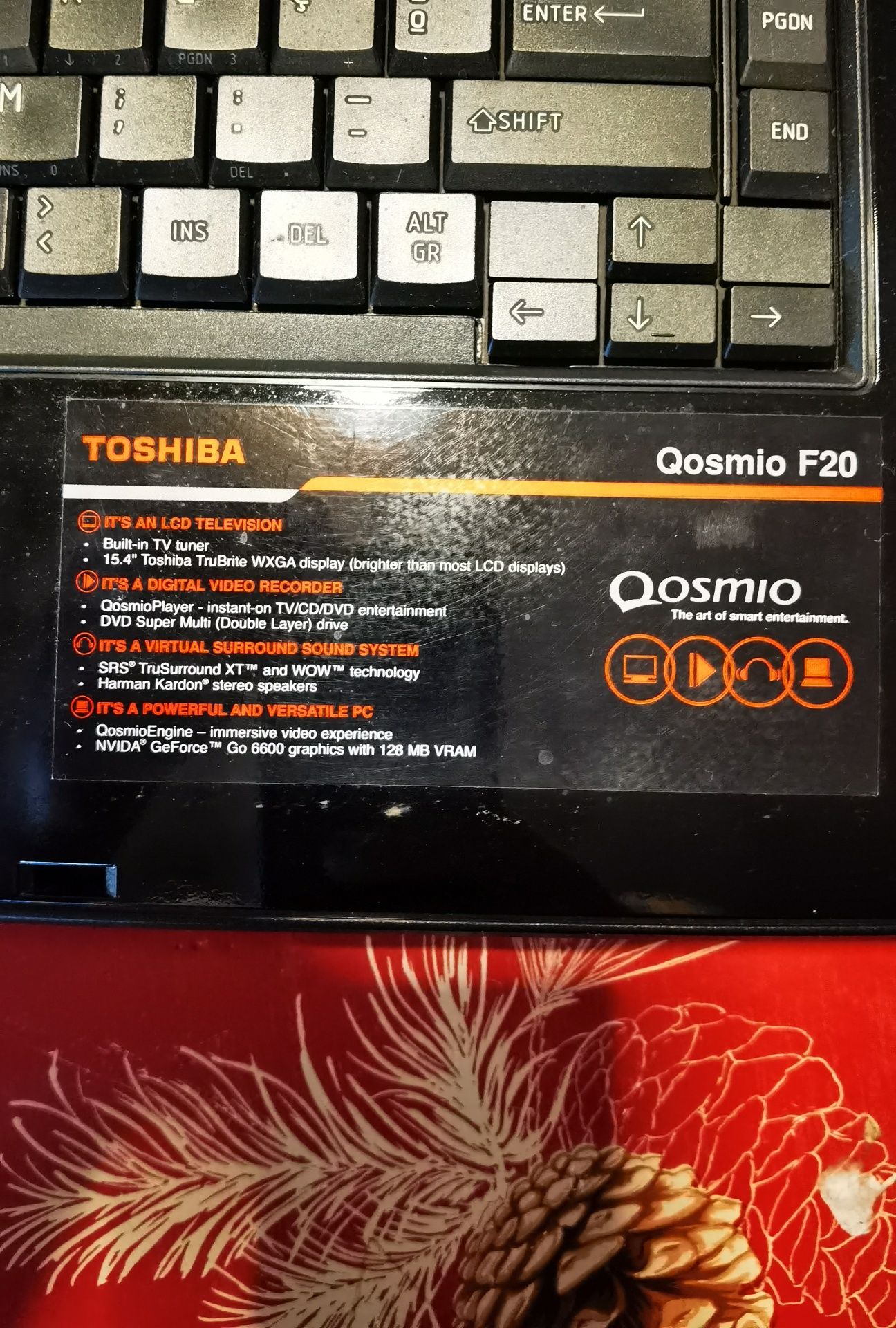 Toshiba Qosmio F20