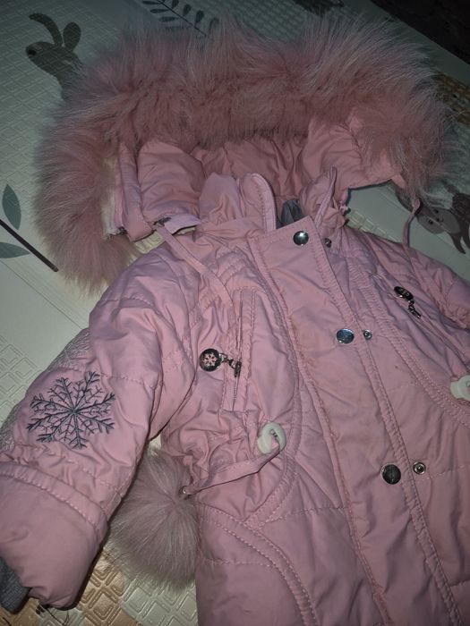 Костюм зима курточка комбез 68-74